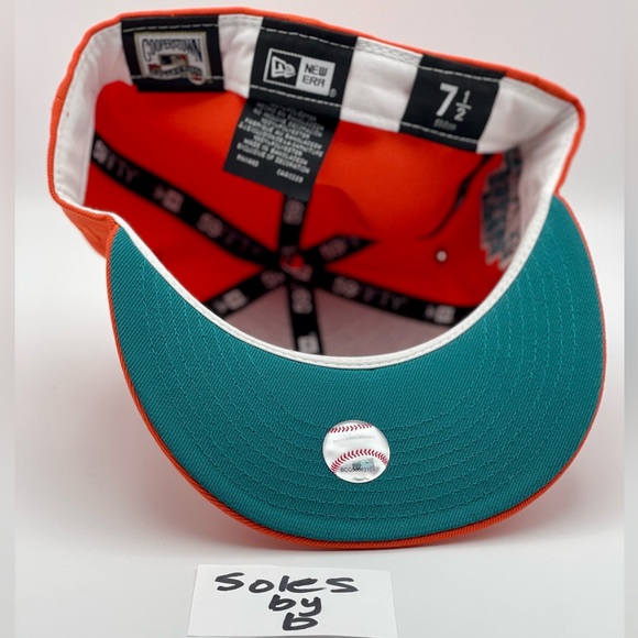 Hat Club Exclusive New Era 59Fifty New York Mets Patch Fitted Hat Size 7 1/2 - Picture 5 of 5